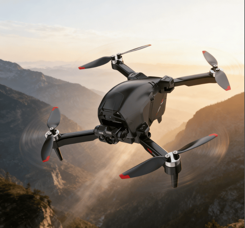 CS16-Dual Camera-4K HD Camera Drone, equipped with a 3-axis gimbal, GPS automatic return, foldable quadcopter, suitable for adults - long battery life, follow mode - Renee Lane Company