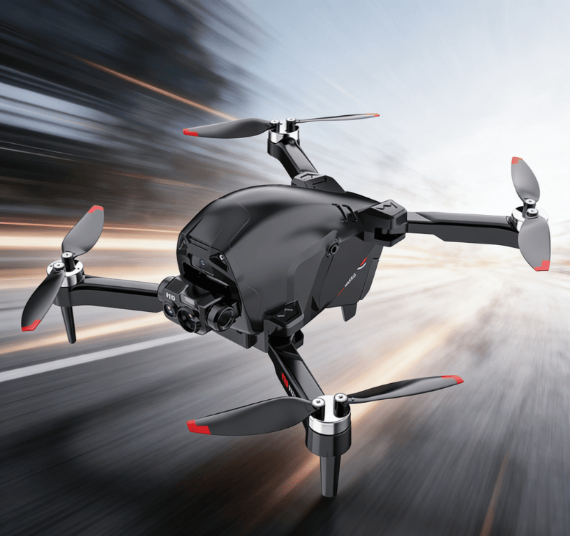 CS16-Dual Camera-4K HD Camera Drone, equipped with a 3-axis gimbal, GPS automatic return, foldable quadcopter, suitable for adults - long battery life, follow mode - Renee Lane Company