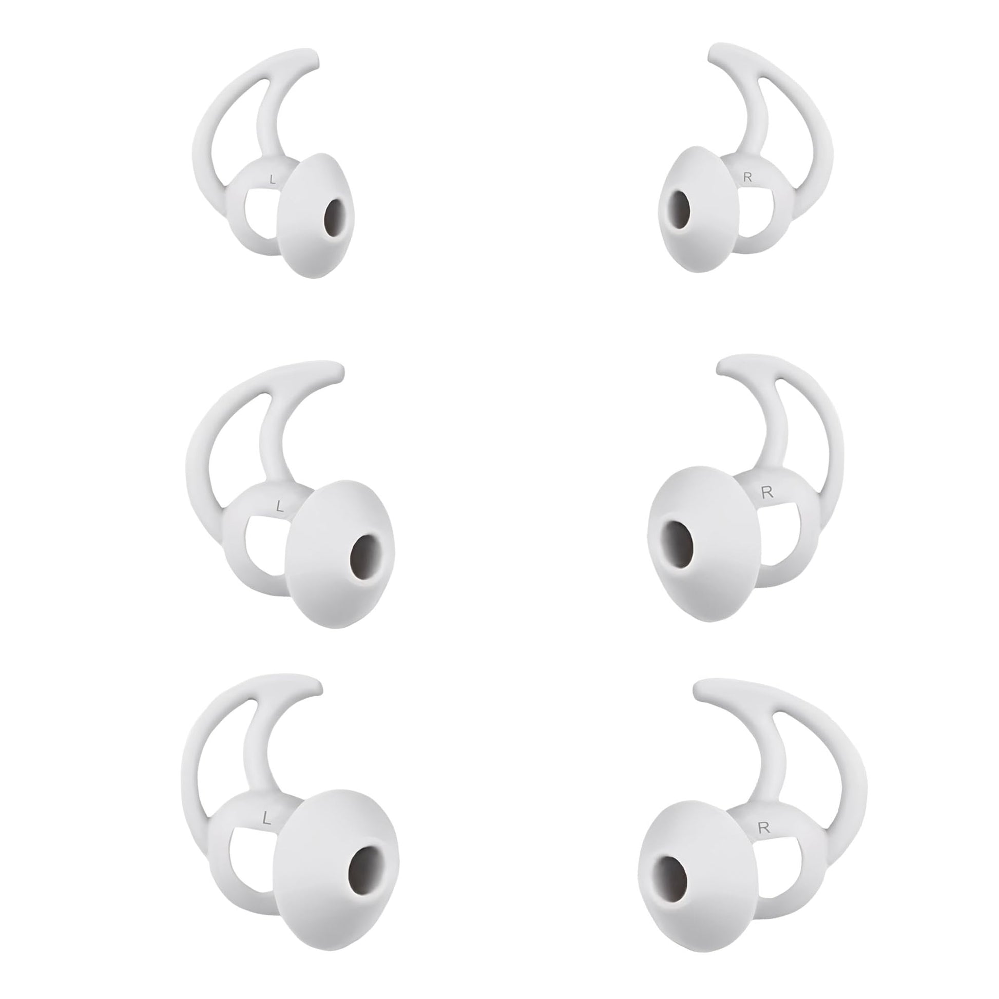 CYADCI Silicone Earbud Tips Compatible with Bose QuietComfort Earbuds and Sport Earbuds3 PairsSilver - Renee Lane Company