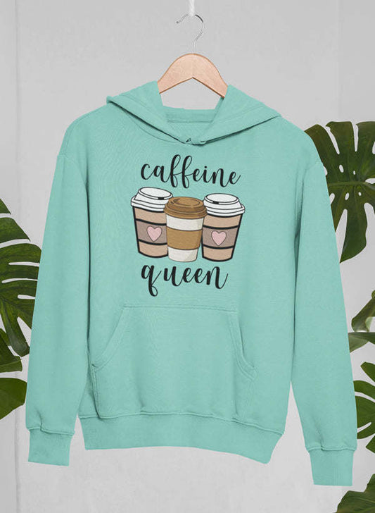 Caffeine Queen Hoodie - Renee Lane Company