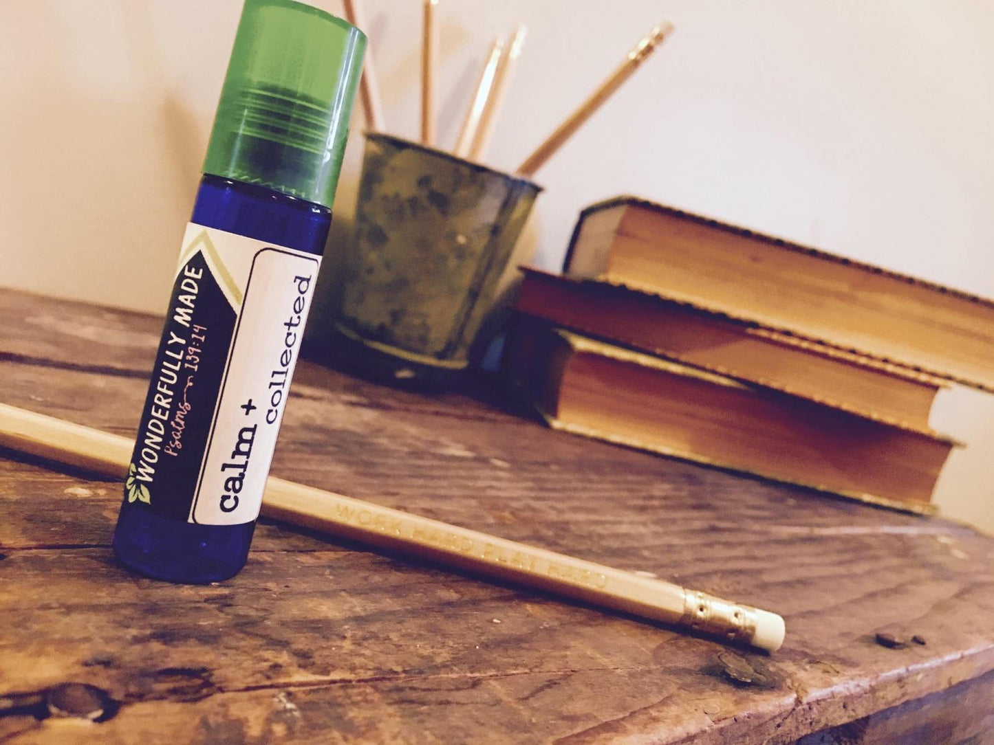 Calm + Collected Roller | ADHD | Focus | Anxiety | ADD | Calming | Kids | School | Over-active mind | Natural Calm | TMJ | Natural Relief - Renee Lane Company
