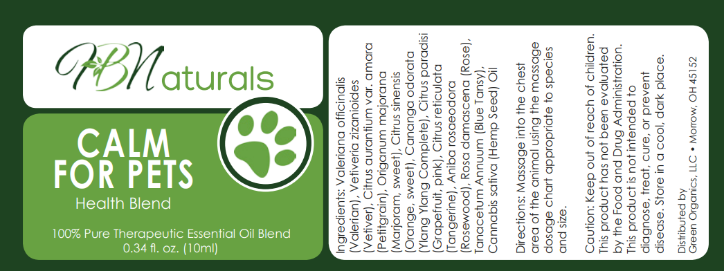 Calm For Pets Essential Oil - Renee Lane Company