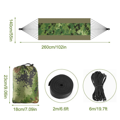 Camping Hammock with Mosquito Net, Portable Double Hammock Tent Load Two People with 2 Straps, Best for Outdoor Garden Hiking Travel - Renee Lane Company