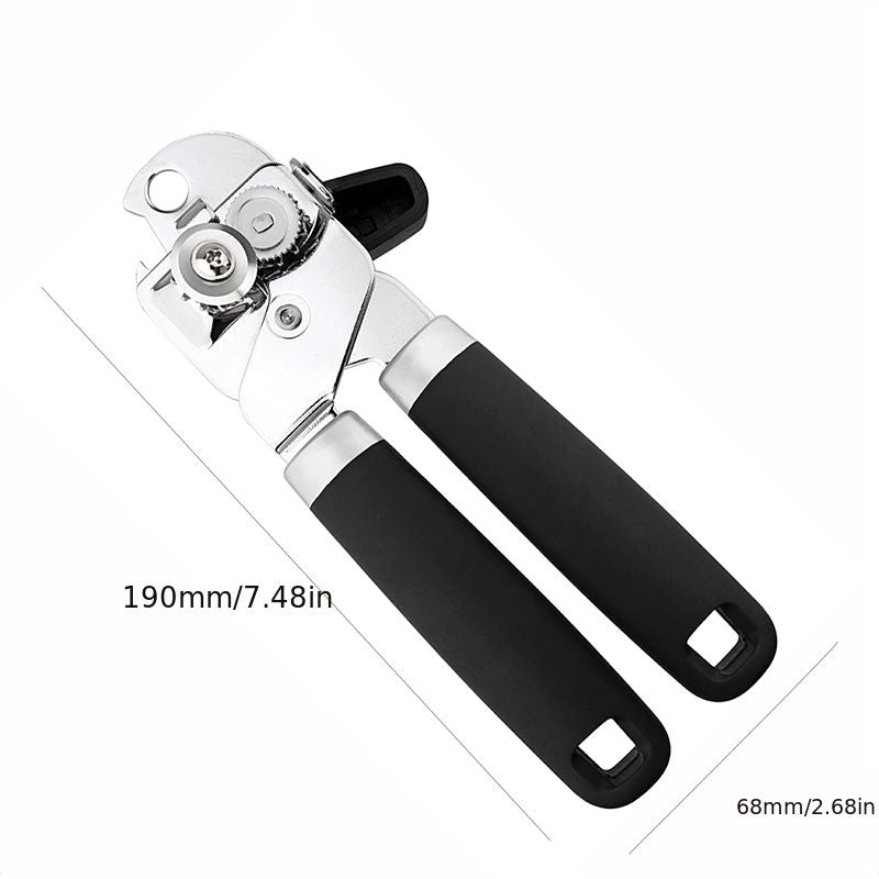 Can Opener, 4-in-1 Can Opener, Bottle Opener, Multi-functional Stainless Steel Canning Knife, Suitable For Home Use - Renee Lane Company