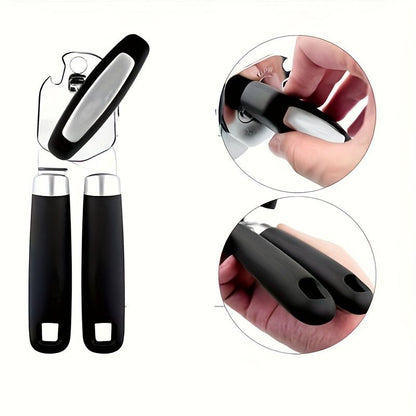 Can Opener, 4-in-1 Can Opener, Bottle Opener, Multi-functional Stainless Steel Canning Knife, Suitable For Home Use - Renee Lane Company