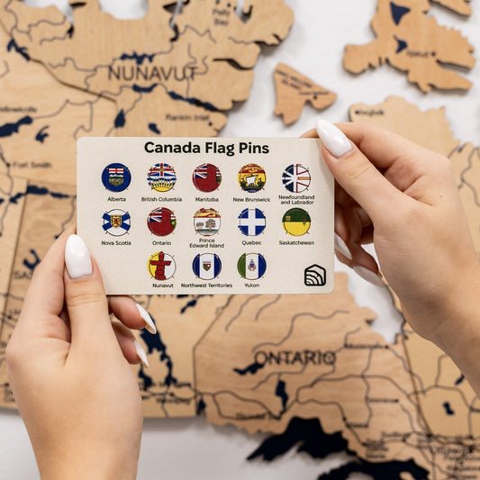 Canadian province pins - Renee Lane Company