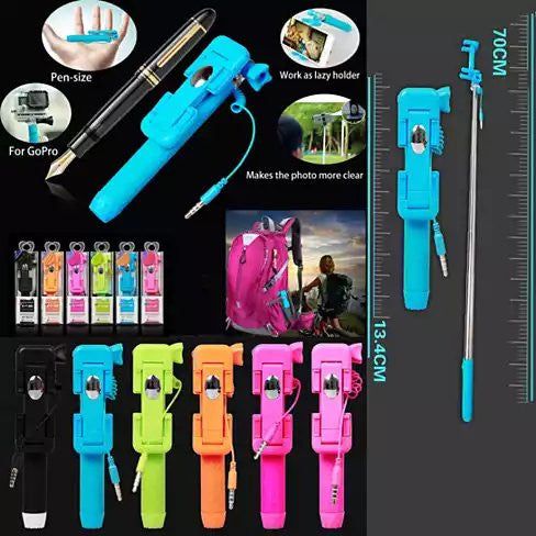 Candy Bar Selfie Stick World's Smallest And Guaranteed To Fit In Your Pocket - Renee Lane Company
