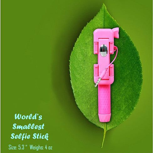 Candy Bar Selfie Stick World's Smallest And Guaranteed To Fit In Your Pocket - Renee Lane Company