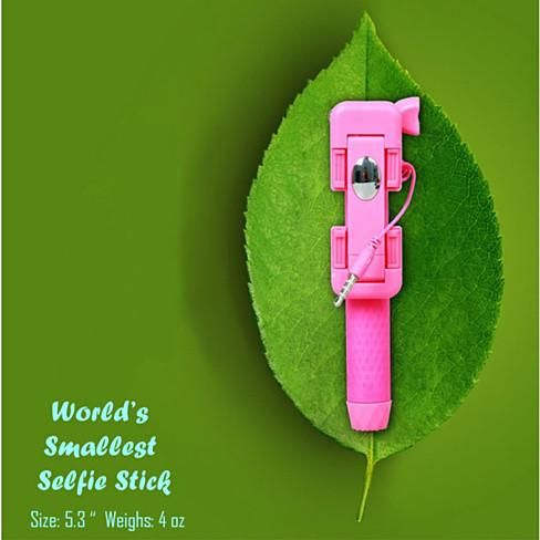 Candy Bar Selfie Stick World's Smallest And Guaranteed To Fit In Your Pocket - Renee Lane Company