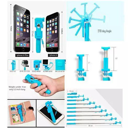 Candy Bar Selfie Stick World's Smallest And Guaranteed To Fit In Your Pocket - Renee Lane Company