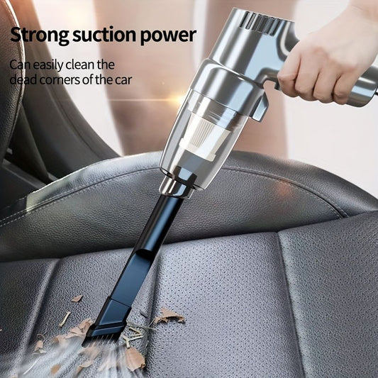 Car Mounted Vacuum Cleaner, Super Strong, High-power, High Suction, Dry And Wet Dual-purpose Sedan, Small, Mini, Handheld, Multifunctional, Portable - Renee Lane Company