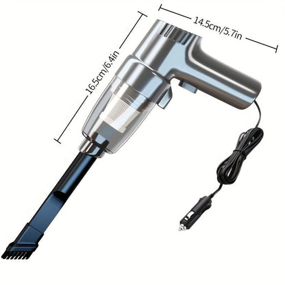 Car Mounted Vacuum Cleaner, Super Strong, High-power, High Suction, Dry And Wet Dual-purpose Sedan, Small, Mini, Handheld, Multifunctional, Portable - Renee Lane Company