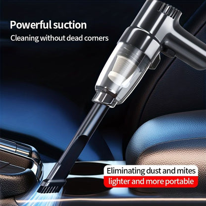 Car Mounted Vacuum Cleaner, Super Strong, High-power, High Suction, Dry And Wet Dual-purpose Sedan, Small, Mini, Handheld, Multifunctional, Portable - Renee Lane Company