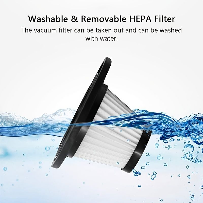 Car Wireless Vacuum Cleaner 6000PA Powerful Cyclone Suction Home Portable Handheld Vacuum Cleaning Mini Cordless Vacuum Cleaner - Renee Lane Company