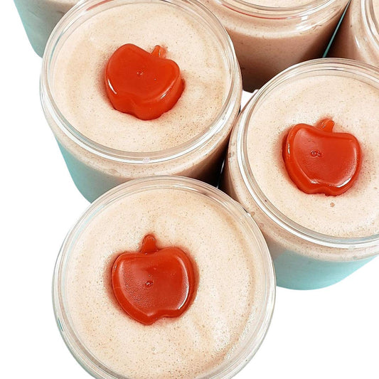 Caramel Apple Sugar Scrub. Whipped Soap. Fall Autumn Scents. Hostess Gift. Apple for the Teacher - Renee Lane Company