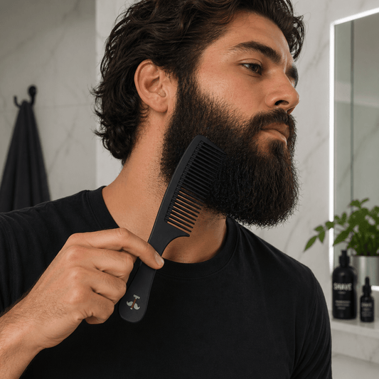Carbon Wide Tooth Comb - Renee Lane Company