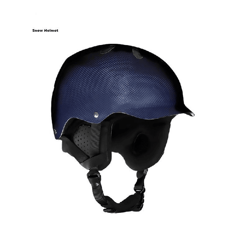 Carbon fiber ski helmet. (High-grade lightweight carbon fiber ski helmet) - Renee Lane Company