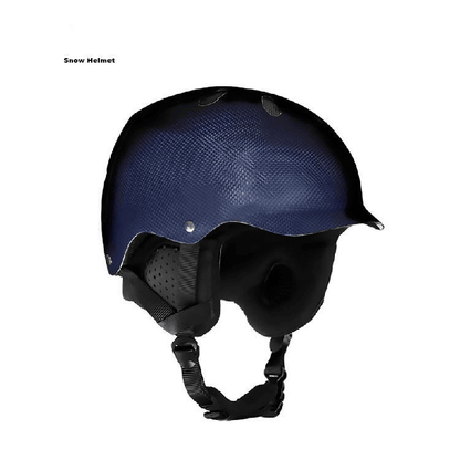 Carbon fiber ski helmet. (High-grade lightweight carbon fiber ski helmet) - Renee Lane Company
