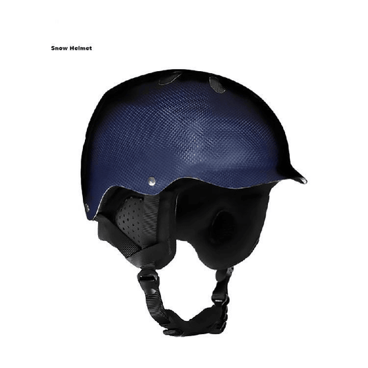 Carbon fiber ski helmet. (High-grade lightweight carbon fiber ski helmet) - Renee Lane Company