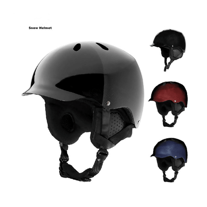 Carbon fiber ski helmet. (High-grade lightweight carbon fiber ski helmet) - Renee Lane Company