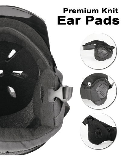 Carbon fiber ski helmet. (High-grade lightweight carbon fiber ski helmet) - Renee Lane Company