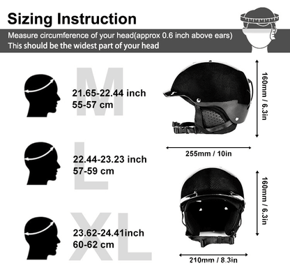 Carbon fiber ski helmet. (High-grade lightweight carbon fiber ski helmet) - Renee Lane Company