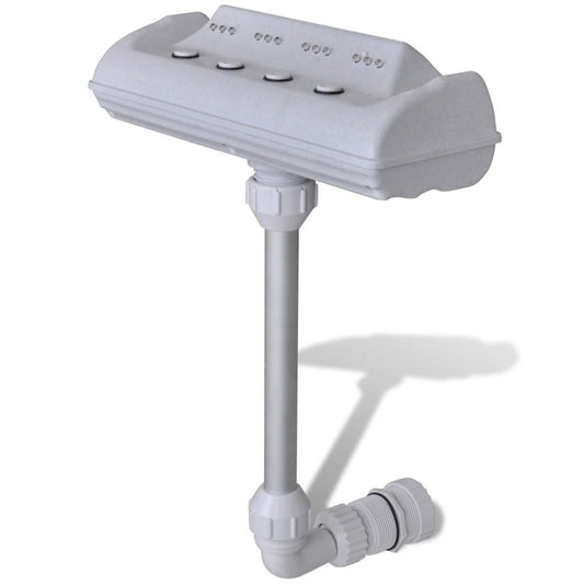 Cascade Waterfall Swimming Pool Fountain with LED Lights - Renee Lane Company