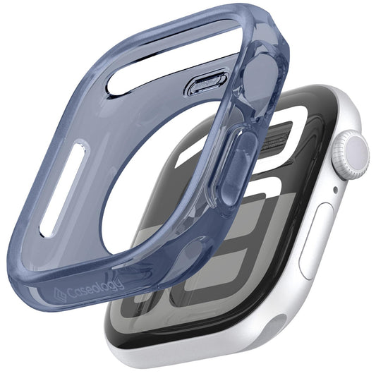 Caseology Capella Designed for Apple Watch Series 10 for Apple Watch Case (46mm) (2024) - Clear Navy - Renee Lane Company