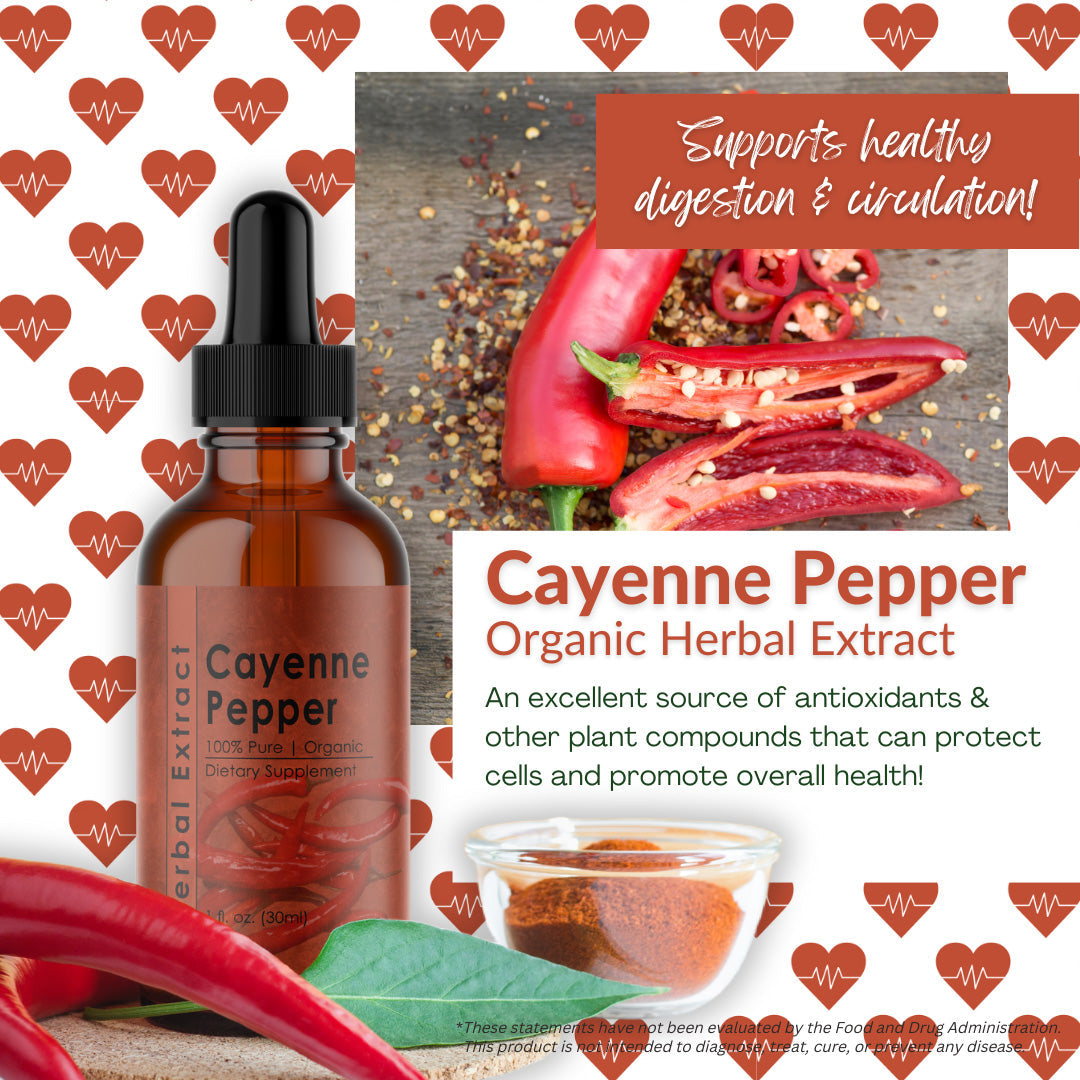 Cayenne Pepper - Supports Healthy Digestion and Circulation - Renee Lane Company