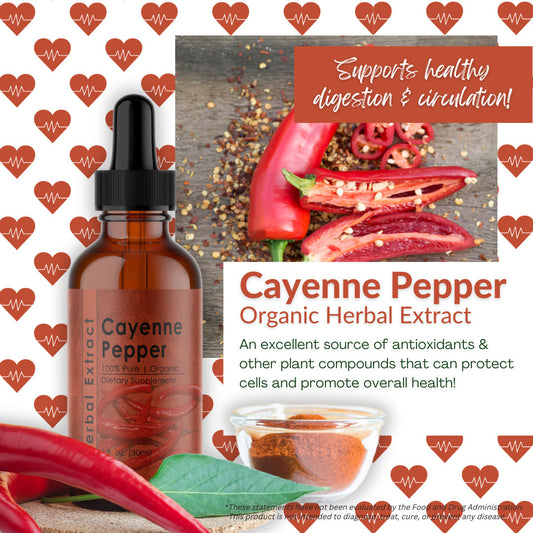 Cayenne Pepper - Supports Healthy Digestion and Circulation - Renee Lane Company