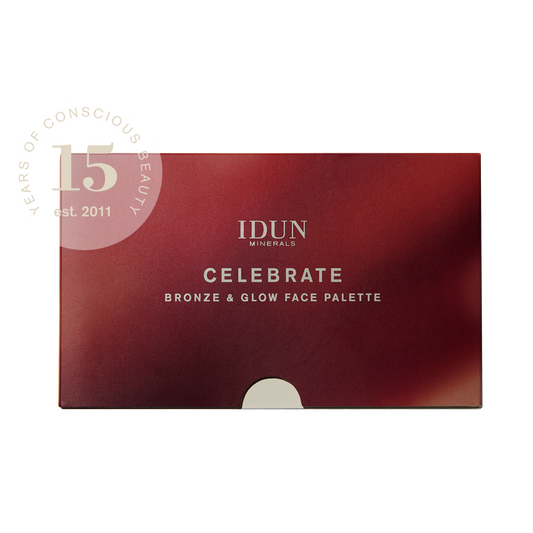 Bronze & glow face palette box with IDUN MINERALS text