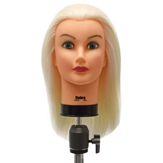Celebrity Cosmetology Human Hair Mannequin Head - Blonde Debra - Renee Lane Company