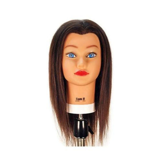 Celebrity Sam II Cosmetology Human Hair Manikin - Renee Lane Company