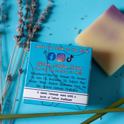 Certified Beaut (Lavender Lemongrass) - Hockey Soap Bar - Renee Lane Company