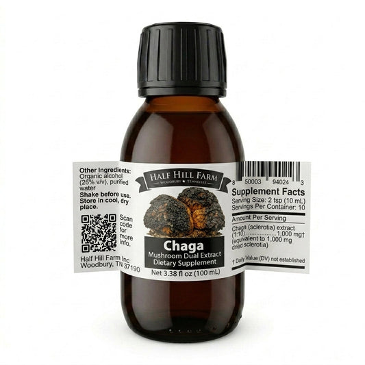 Chaga Mushroom Dual Extract - Renee Lane Company