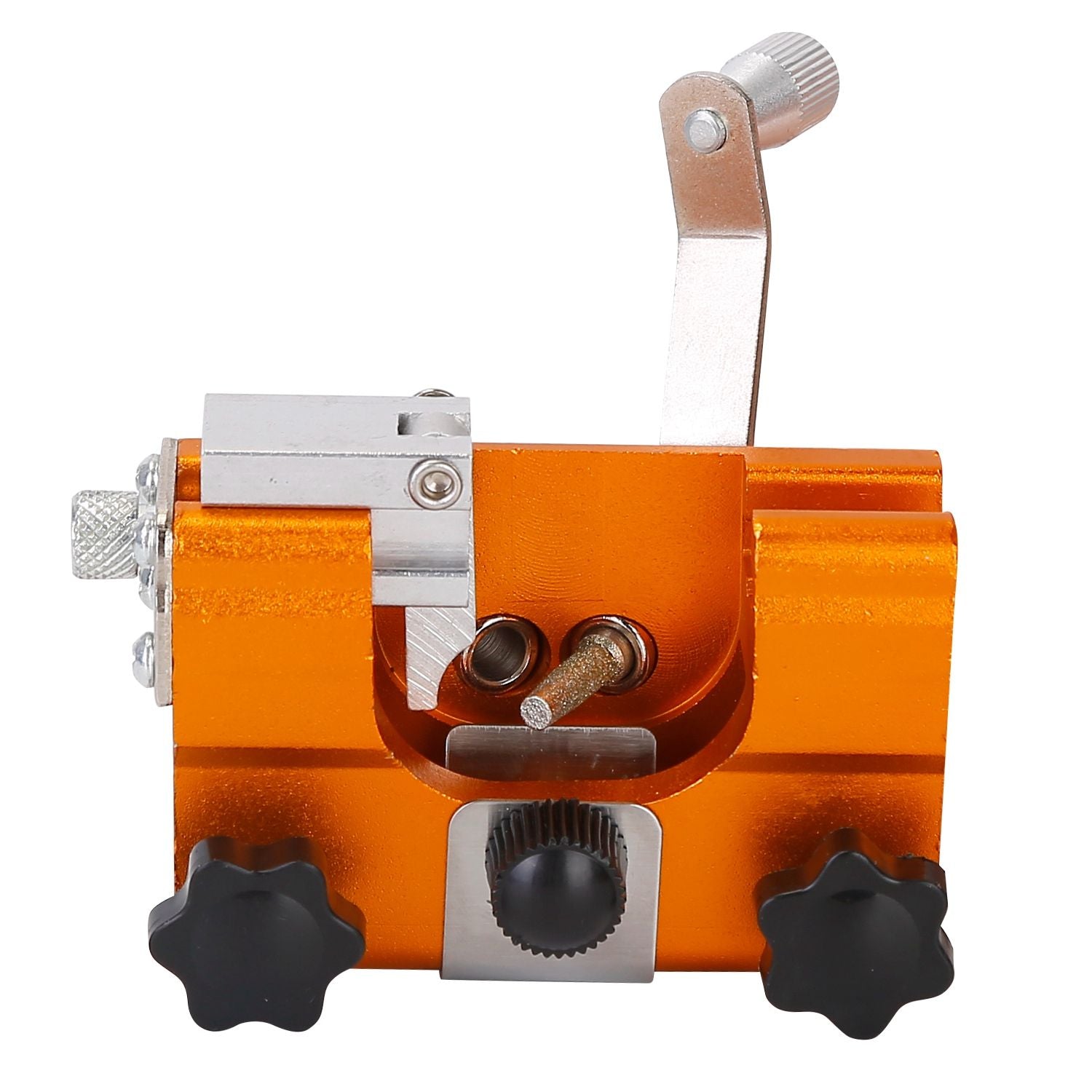 Chainsaw Chain Sharpening Jig Universal Chainsaw Sharpener Kit Hand Crank Chain Sharpener for Electric Saw for Lumberjack Garden Worker - Renee Lane Company