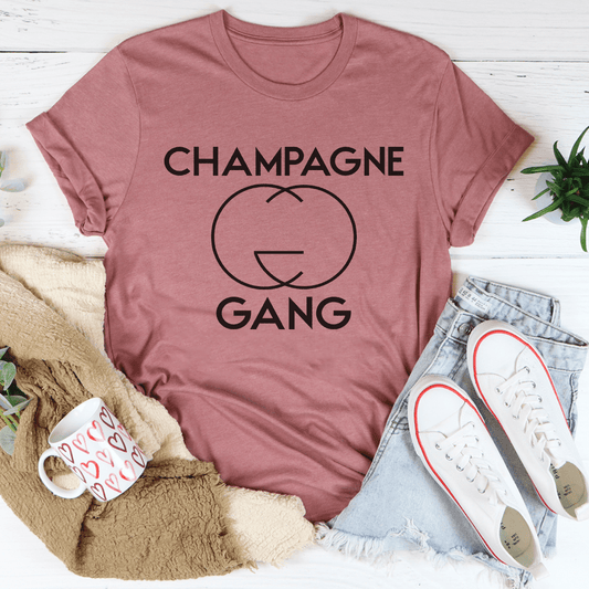 Champagne Gang T-Shirt - Renee Lane Company