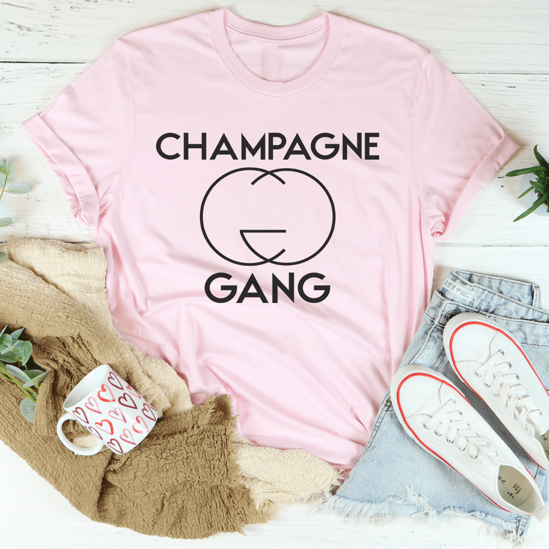 Champagne Gang T-Shirt - Renee Lane Company
