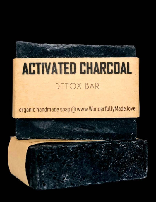 Charcoal Soap | Face Detox Soap | Black Cleansing Bar - Renee Lane Company
