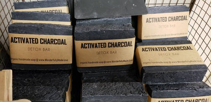 Charcoal Soap | Face Detox Soap | Black Cleansing Bar - Renee Lane Company