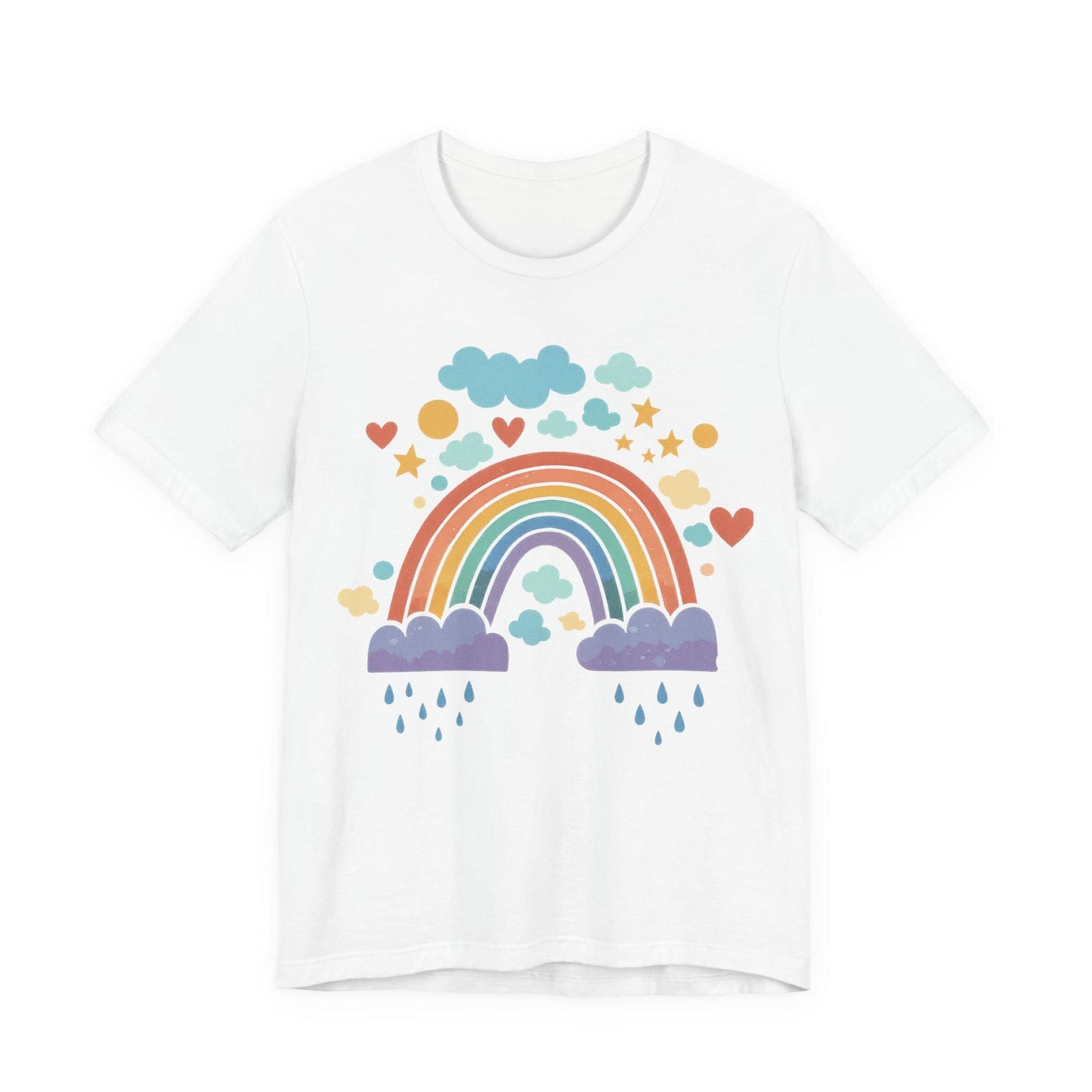 Charming Chromatic Cloud Tee - Renee Lane Company