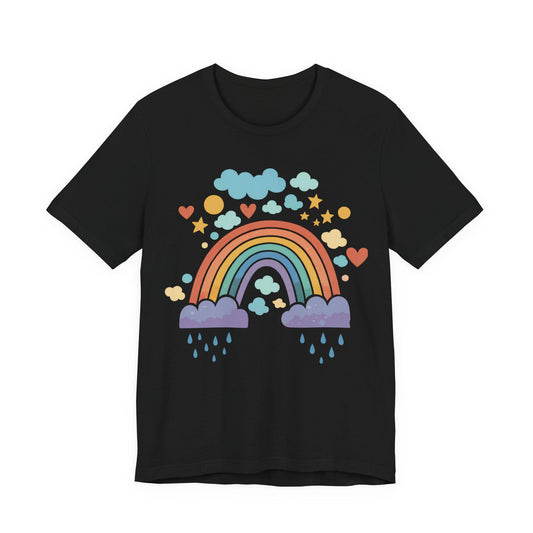 Charming Chromatic Cloud Tee - Renee Lane Company
