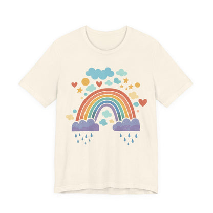 Charming Chromatic Cloud Tee - Renee Lane Company
