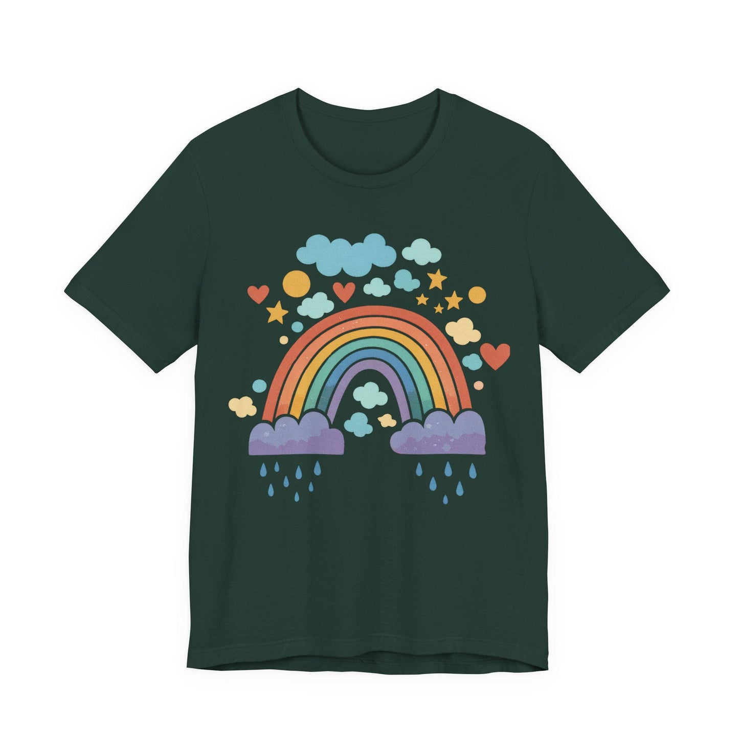 Charming Chromatic Cloud Tee - Renee Lane Company