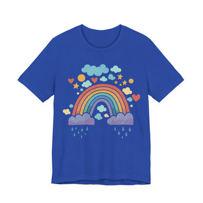 Charming Chromatic Cloud Tee - Renee Lane Company