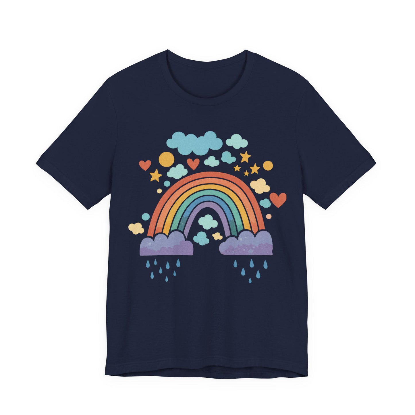 Charming Chromatic Cloud Tee - Renee Lane Company