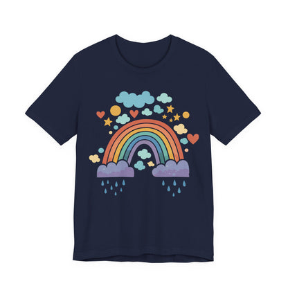 Charming Chromatic Cloud Tee - Renee Lane Company