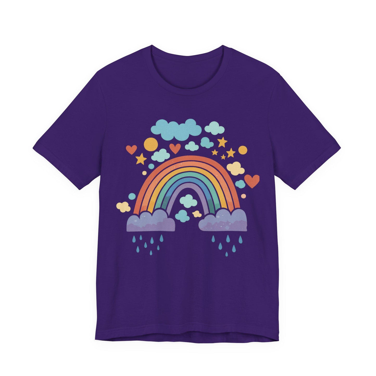 Charming Chromatic Cloud Tee - Renee Lane Company