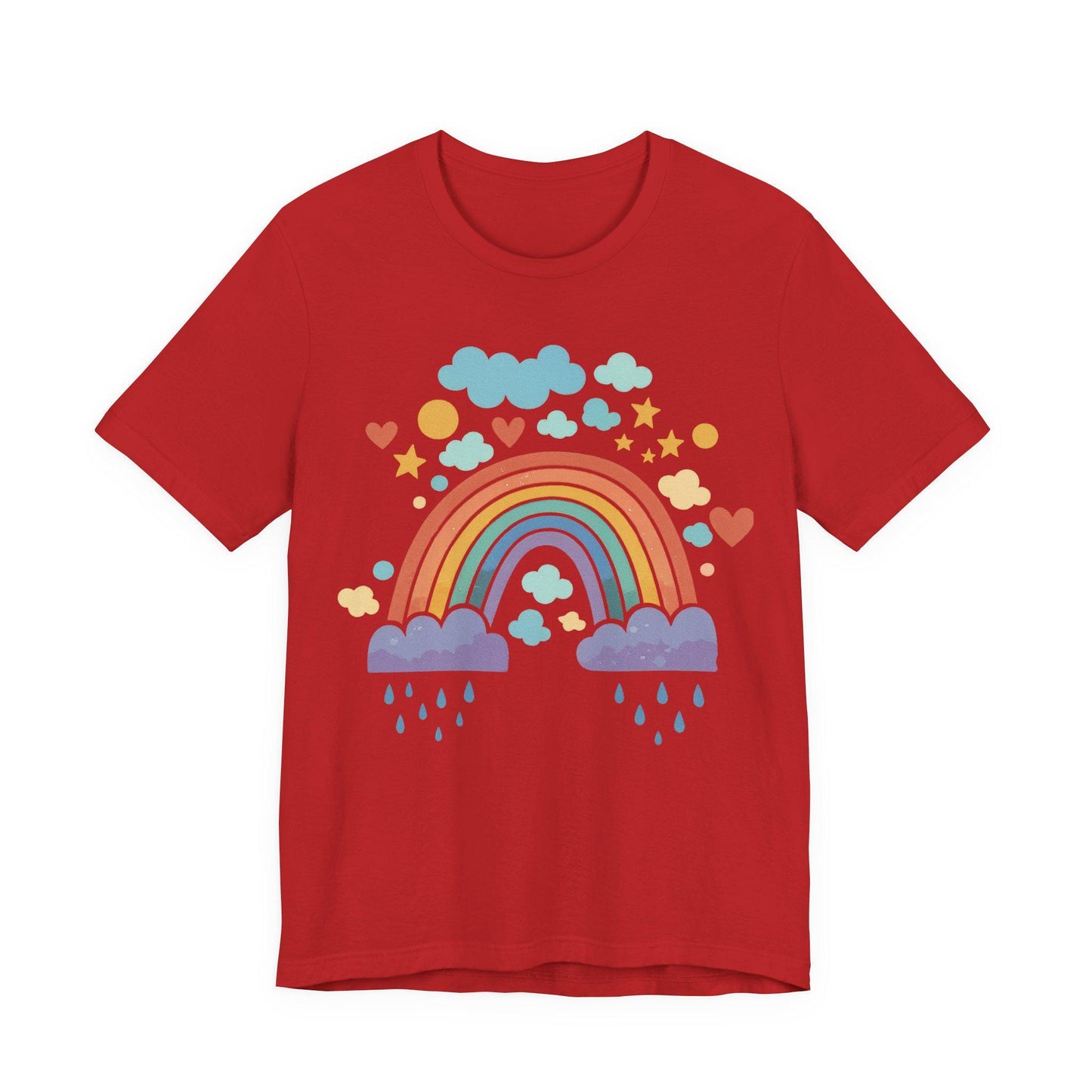 Charming Chromatic Cloud Tee - Renee Lane Company