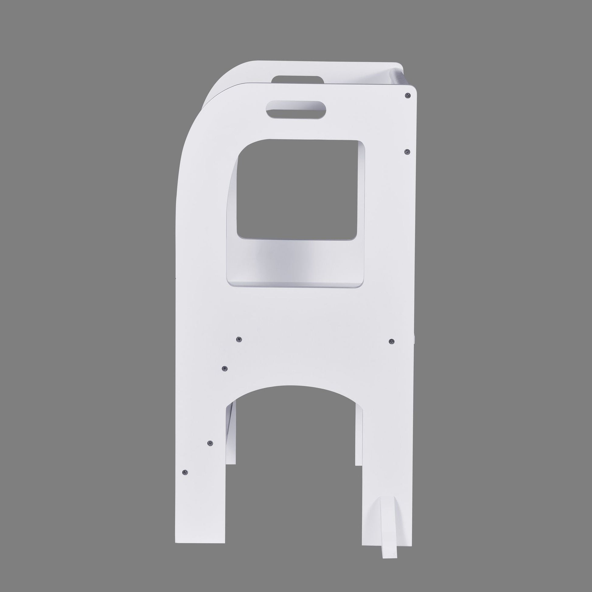 Child Standing Tower;  Step Stools for Kids;  Toddler Step Stool for Kitchen Counter;  White - Renee Lane Company